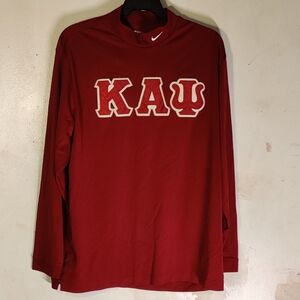 KAPPA ALPHA PSI Embroidered Nike Golf Red Dri-Fit Shirt XX